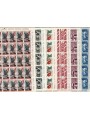 ITALY 1965 Anniversary of the Resistance 6 full sheets MNH**