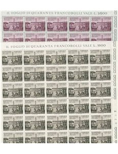 ITALY 1967 Treaties of Rome 2 full sheets MNH**