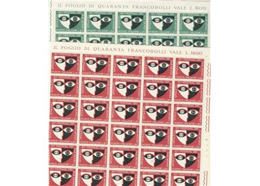 ITALY 1967 Spoleto Festival 2 full sheets MNH**