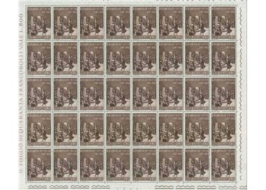 ITALY 1967 Pontida Oath 1 full sheet MNH**