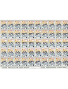 ITALY 1967 Stamp Day 1 full sheet MNH**