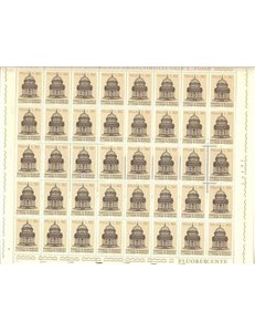 ITALY 1971 Bramante Temple 1 full sheet MNH**