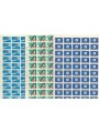 ITALY 1971 Alitalia Anniversary 3 full sheets MNH**