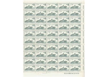 ITALY 1971 Stamp Day 1 full sheet MNH**