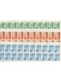 ITALY 1972 Milan Fair 3 full sheets MNH**