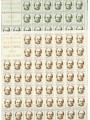 ITALY 1972 Lorenzo Perosi 2 full sheets MNH**