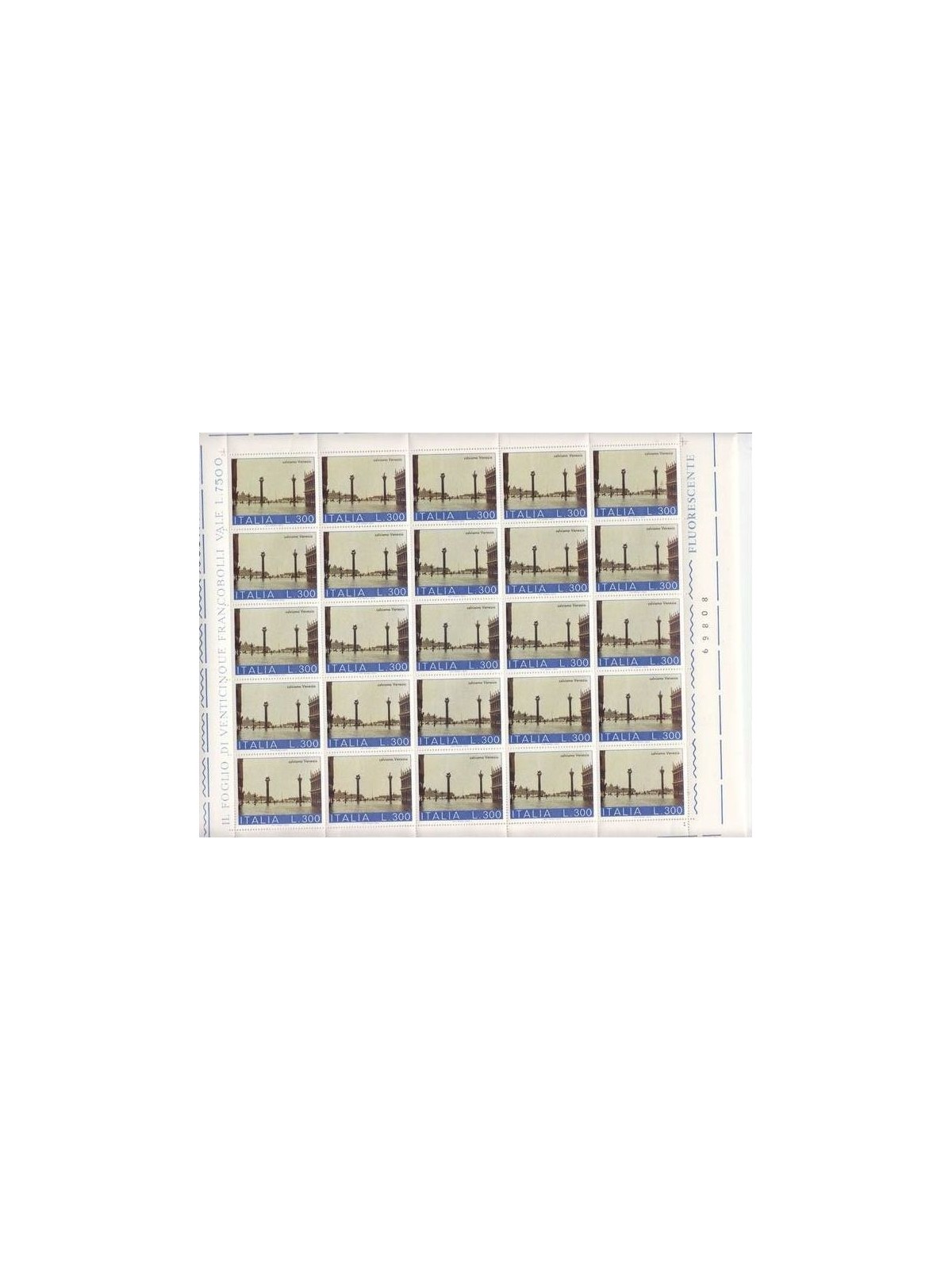 ITALY 1973 Save Venice £300 1 full sheet MNH**