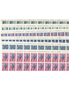 ITALY 1973 Air Force 6 full sheets MNH**