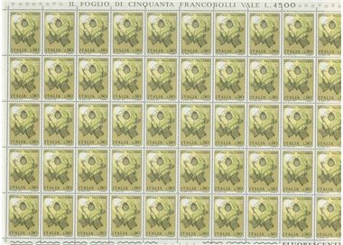 ITALY 1973 Andrea Palladio 1 full sheet MNH**