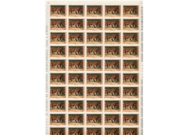 ITALY 1973 Don Giovanni Minzoni 1 full sheet MNH**