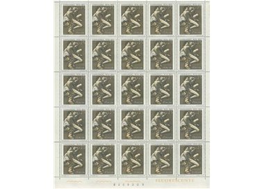 ITALY 1973 Caravaggio 1 full sheet MNH**