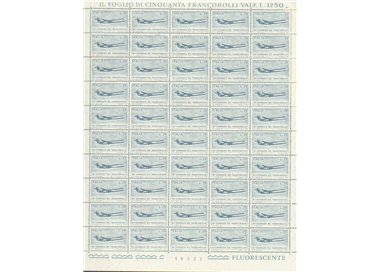 ITALIA 1973 Giornata del francobollo 1 foglio intero MNH**