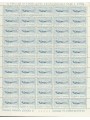 ITALY 1973 Stamp Day 1 full sheet MNH**