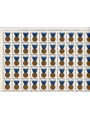 ITALY 1973 Medals of Military Valor 1 full sheet MNH**