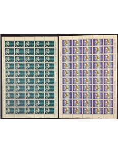 ITALY 1974 Guglielmo Marconi 2 full sheets MNH**