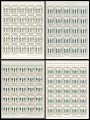 ITALY 1974 Guardia di Finanza 4 full sheets MNH**