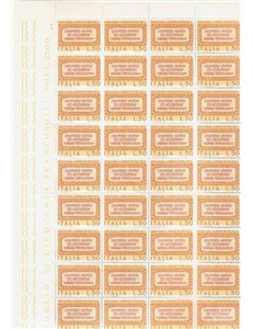 ITALIA 1974 Marco Terenzio Varrone 1 foglio intero MNH**