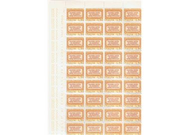 ITALY 1974 Marco Terenzio Varrone 1 full sheet MNH**