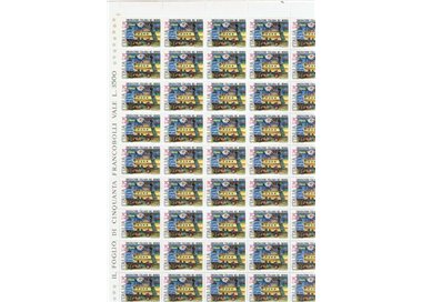 ITALY 1975 Italian emigrants in the world 1 full sheet MNH**