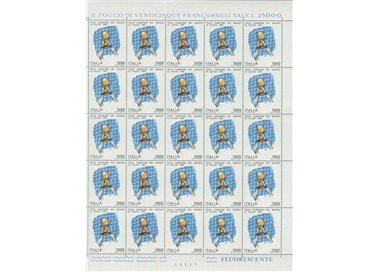 ITALIA 1982 Campione del mondo di calcio, Zoff 1 foglio intero MNH**