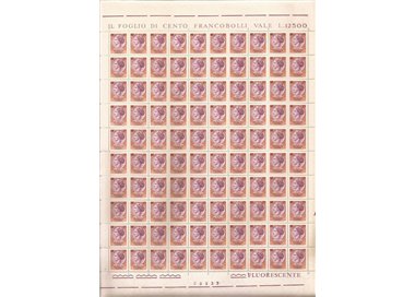 ITALY 1974 Syracuse £125 1 full sheet MNH**