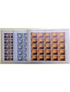 SAN MARINO 1969 Paintings by Viola 3 full sheets MNH**