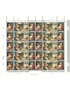 SAN MARINO 1970 Giambattista Tiepolo 1 full sheet MNH**