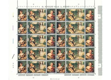SAN MARINO 1970 Giambattista Tiepolo 1 full sheet MNH**