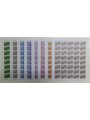SAN MARINO 1972 Coins of San Marino 8 full sheets MNH**