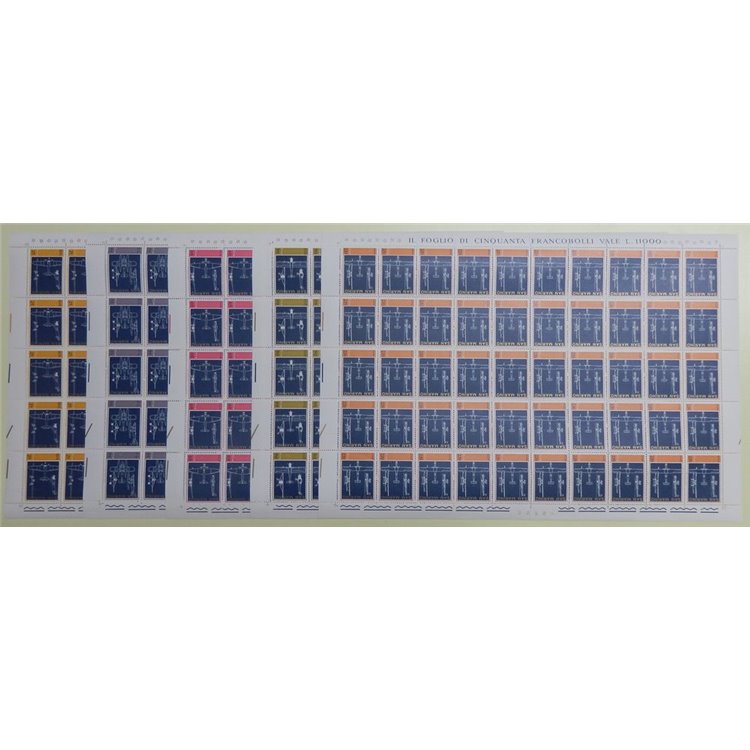 SAN MARINO 1973 Airplanes 5 full sheets MNH**