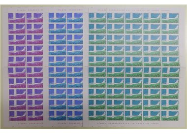 SAN MARINO 1974 Airmail 3 full sheets MNH**