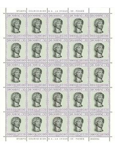 SAN MARINO 1975 Europa Stamp Exhibition 1 full sheet MNH**