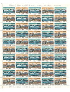 SAN MARINO 1975 Views of Tokyo 1 full sheet MNH**