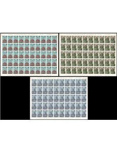 SAN MARINO 1976 Bicentenario degli Stati Uniti 3 fogli interi MNH**