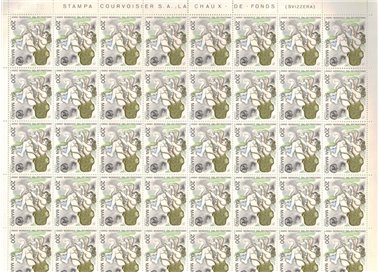 SAN MARINO 1977 World Year of Rheumatism 1 full sheet MNH**