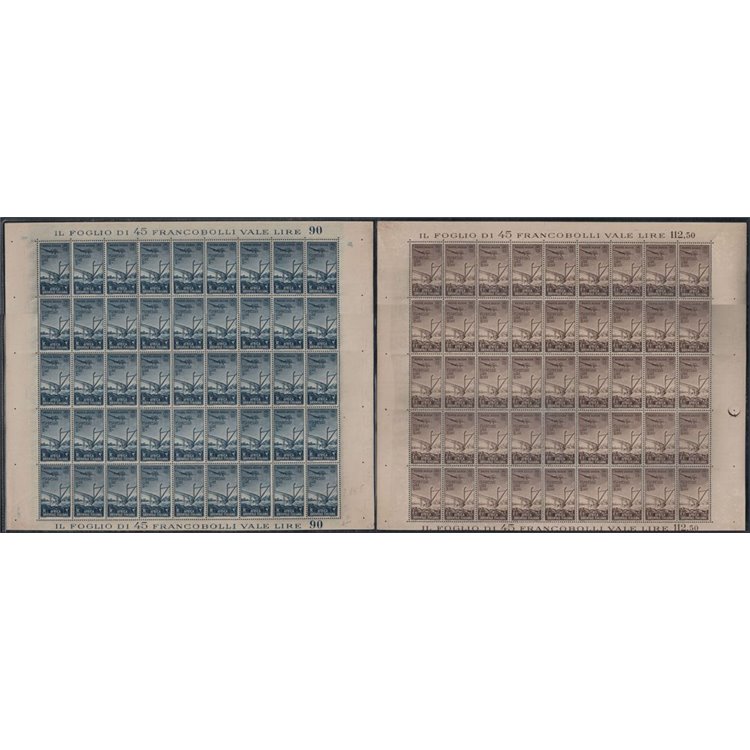 ITALIAN EAST AFRICA 1938 Pictorial, Airmail 2 Full Sheets MNH**