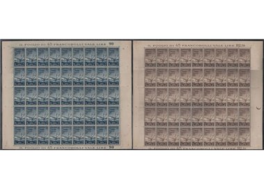 AFRICA ORIENTALE ITALIANA 1938 Pittorica, Espressi Aerei 2 Fogli Interi MNH**