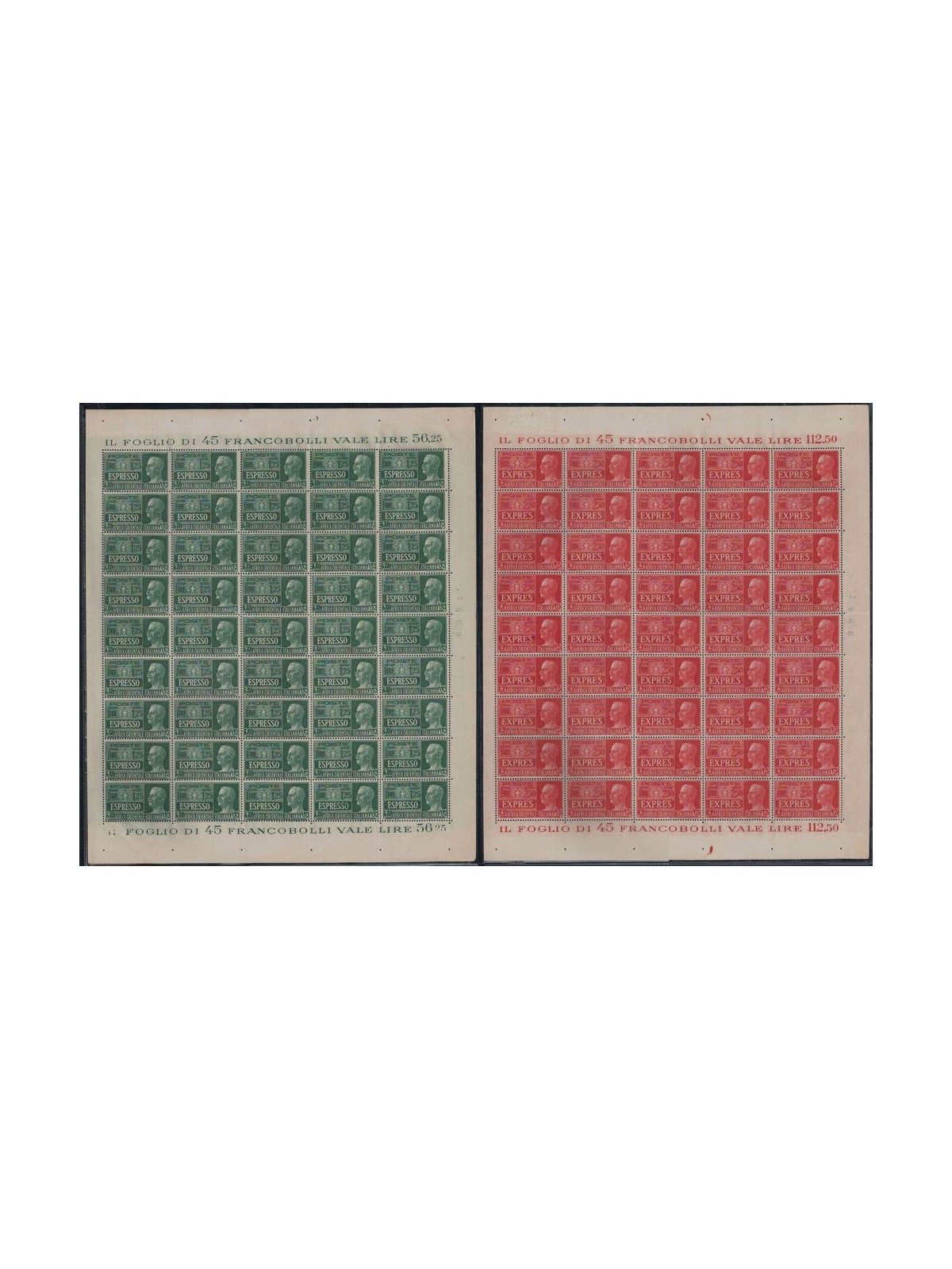 ITALIAN EAST AFRICA 1938 Airmail 2 Full Sheets MNH**