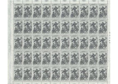 ITALIA 1957 San Francesco di Paola 1 foglio intero MNH**