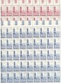 ITALIA 1958 Apparizione della Vergine 2 fogli interi MNH**