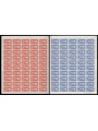 ITALY 1958 Europe 2 full sheets MNH**