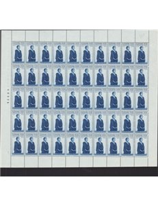 ITALY 1958 Eleonora Duse 1 full sheet MNH**