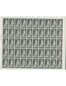 ITALIA 1959 George Gordon Byron 1 foglio intero MNH**