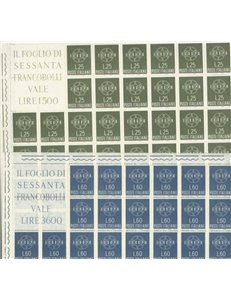 ITALIA 1959 Europa 2 fogli interi MNH**