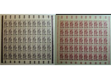 ITALY 1960 World Refugee Year 2 full sheets MNH**