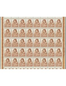 ITALIA 1960 Caravaggio 1 foglio intero MNH**