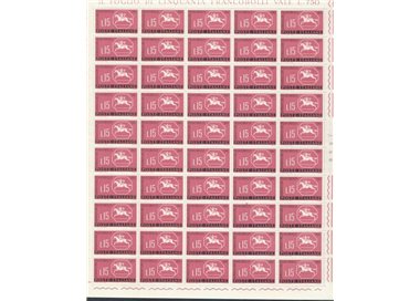 ITALY 1961 Stamp Day 1 full sheet MNH**