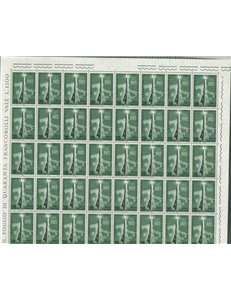 ITALIA 1963 Istituto nazionale assicurazioni 1 foglio intero MNH**