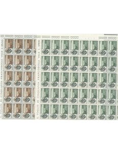 ITALY 1964 Giovanni da Verrazzano 2 full sheets MNH**