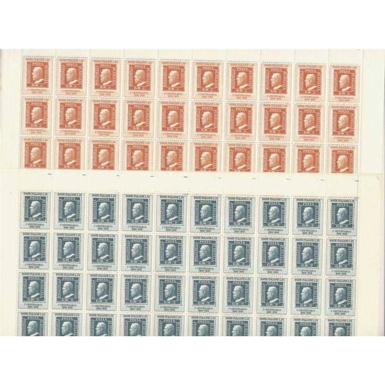 ITALY 1959 Stamps of Sicily 2 full sheets MNH**